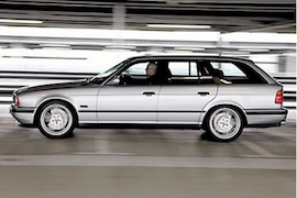 BMW M5 Touring gestern und heute