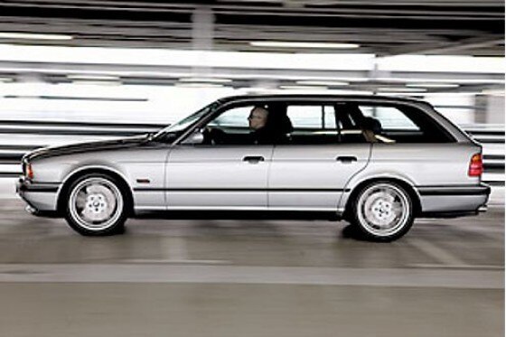 BMW M5 Touring gestern und heute