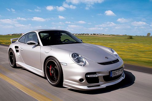 Techart Turbo  sein Revier ist die Autobahn.