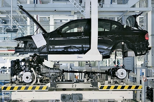 Eigentlich arbeitet Frank Winkler gern am 3er im BMW-Werk-Leipzig.