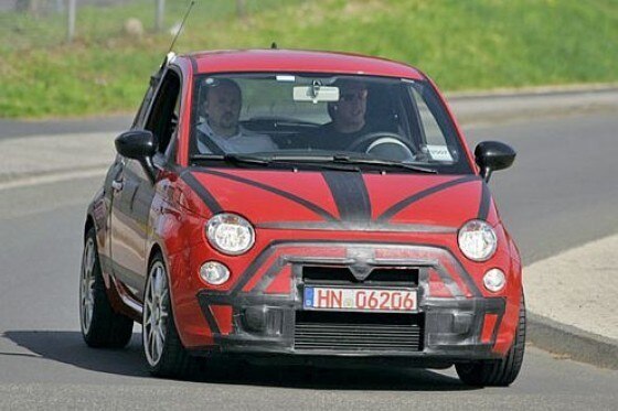 Erlkönig Fiat 500 Abarth
