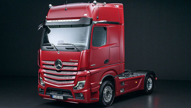 Mercedes Actros 2019 Lkw Mit Kamera Ruckspiegeln Autobild De