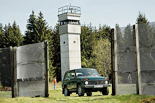 Deprimierender Pflichtbesuch: das Mauer-Museum oberhalb von Sorge.