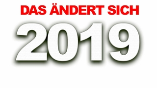 Neuerungen 2019 für Autofahrer