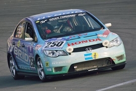 Honda Civic Hybrid auf dem Nürburgring