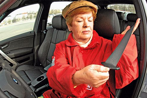 96 Prozent der Autofahrer in Deutschland fahren angeschnallt.