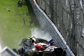 Formel 1: Horror-Crash im BMW