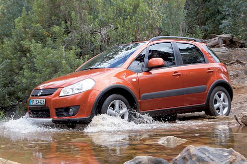 Rollt ab 2009 auch in Russland vom Band: der Suzuki SX4.