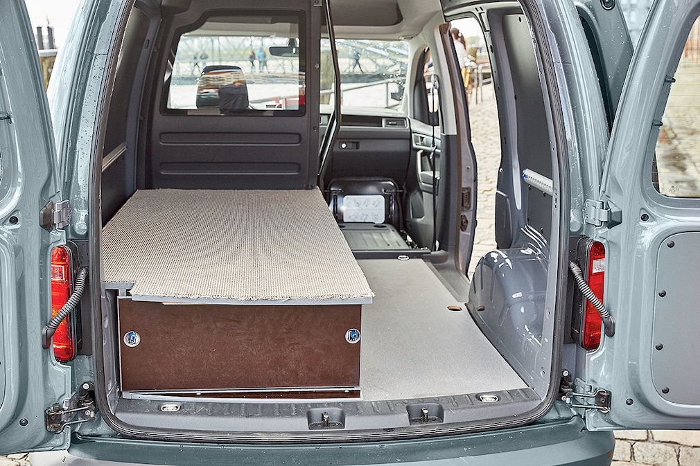 Wohnmobil-Test VW-Caddy-Ausbau