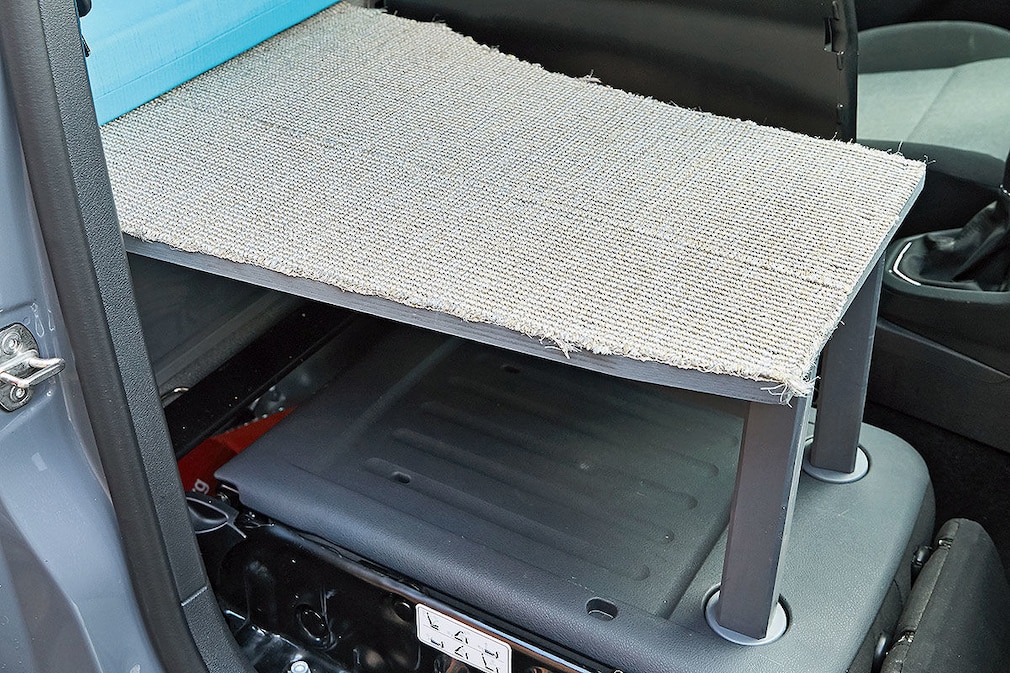 Wohnmobil-Test VW-Caddy-Ausbau