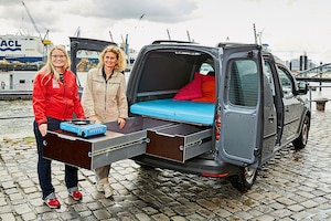 Wohnmobil-Test VW-Caddy-Ausbau