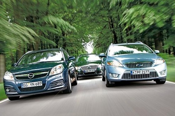 Test Mittelklasse-Kombis mit Diesel