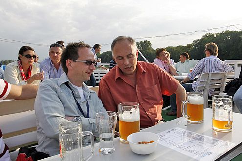 Zwischendurch ein Alkoholfreies gegen den Durst.