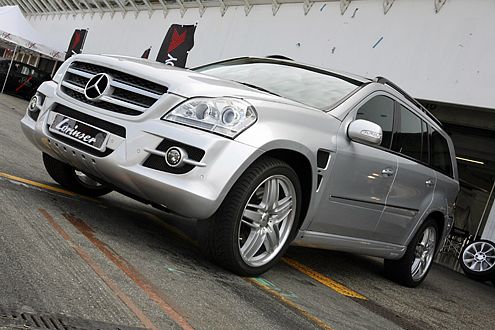 Es geht immer noch eine Schippe obendrauf: Mercedes GL von Lorinser.