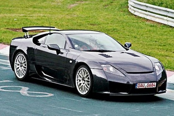 Erlkönig Lexus LF-A