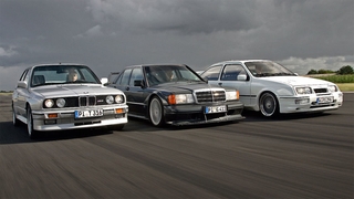 BMW M3 Ford Sierra RS Cosworth Mercedes 190 2.5-16 Evo II