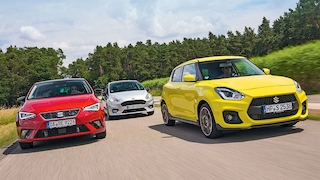 Ford Fiesta Seat Ibiza Suzuki Swift