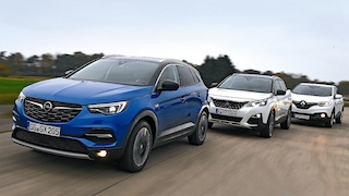 Opel Grandland X Peugeot 3008 Renault Kadjar
