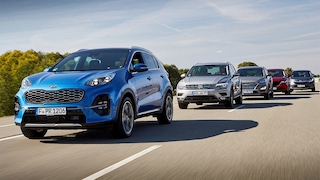Fünf kompakte SUVs im Test