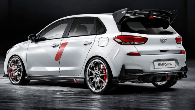 Hyundai I30 N Option Studie 2018 Optik Paket Autobild De
