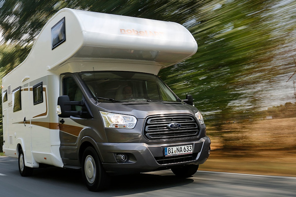 Chausson/Nobelart: Geräumige Alkoven im Wohnmobil-Test