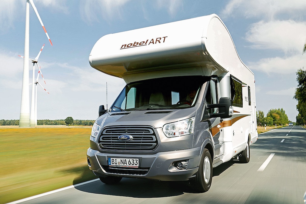 Chausson/Nobelart: Geräumige Alkoven im Wohnmobil-Test