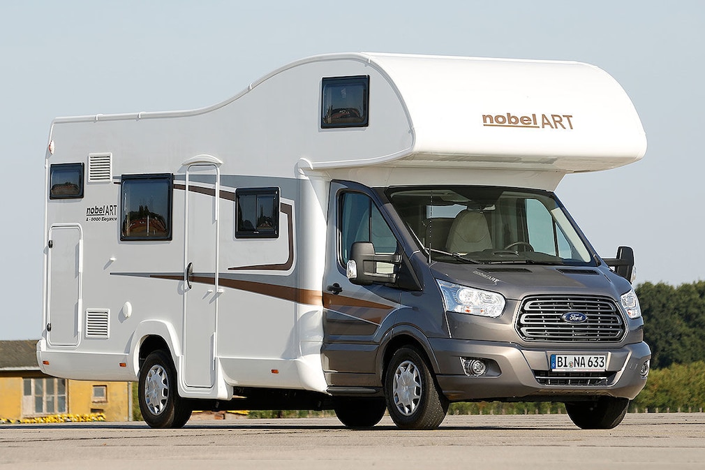 Chausson/Nobelart: Geräumige Alkoven im Wohnmobil-Test