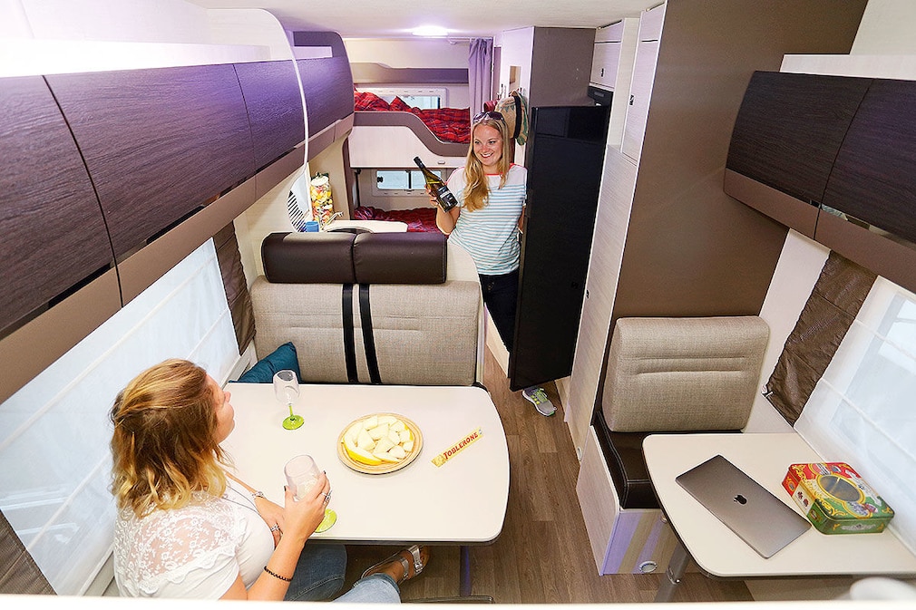 Chausson/Nobelart: Geräumige Alkoven im Wohnmobil-Test