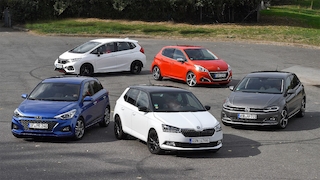 Fünf Kleinwagen im Test