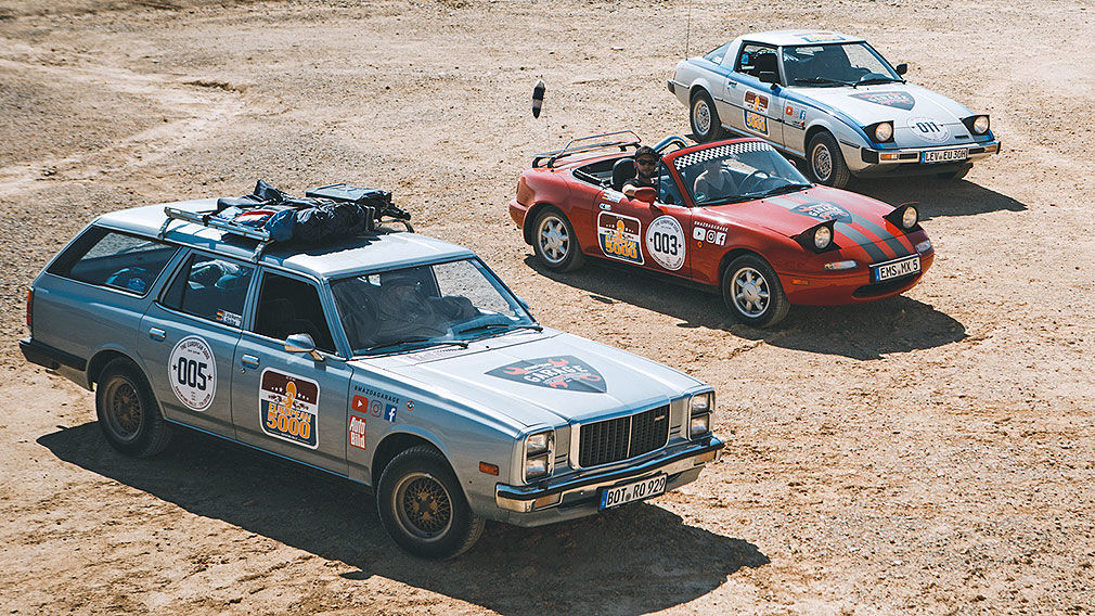 Mazda Garage: die Rallye