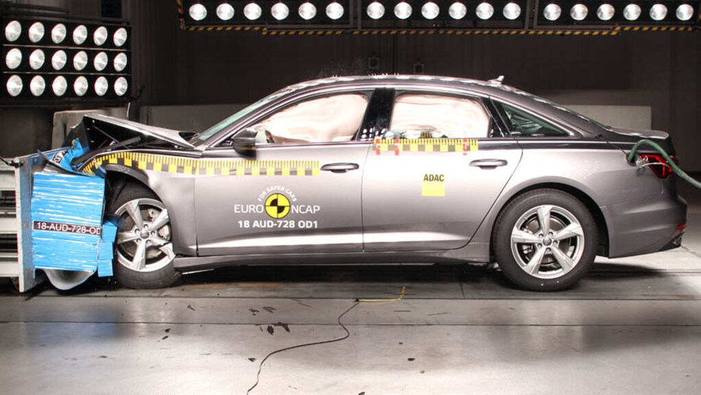 Video Crashtest Audi A6 (2018) AUTO BILD