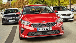 Kia Ceed Opel Astra Peugeot 308