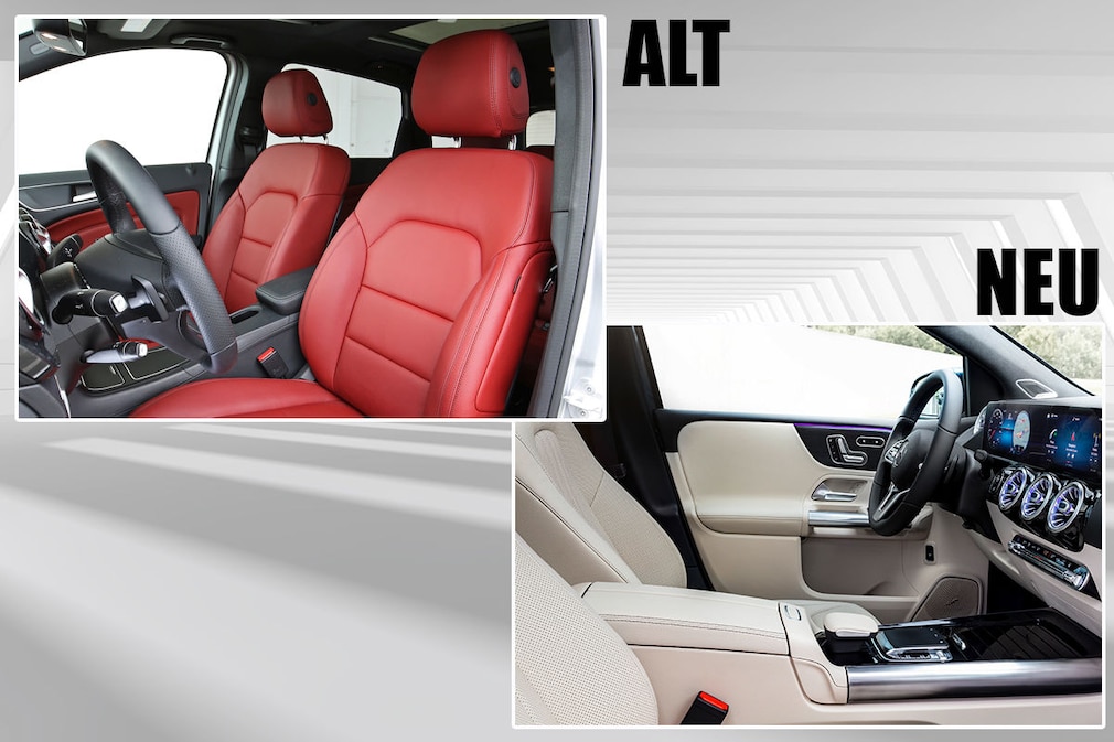 Mercedes B-Klasse (2018): Alt gegen Neu im Vergleich