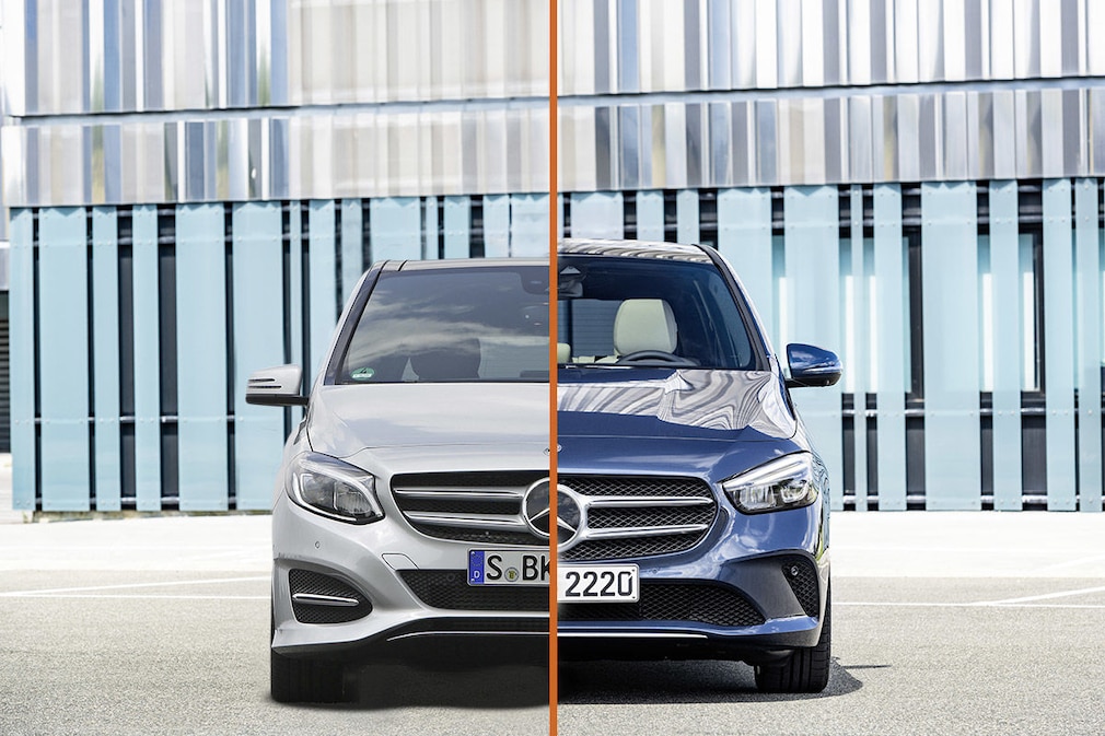 Mercedes B-Klasse (2018): Alt gegen Neu im Vergleich