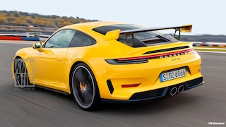 Porsche 911 (992) GT3 (2020): Erlkönig