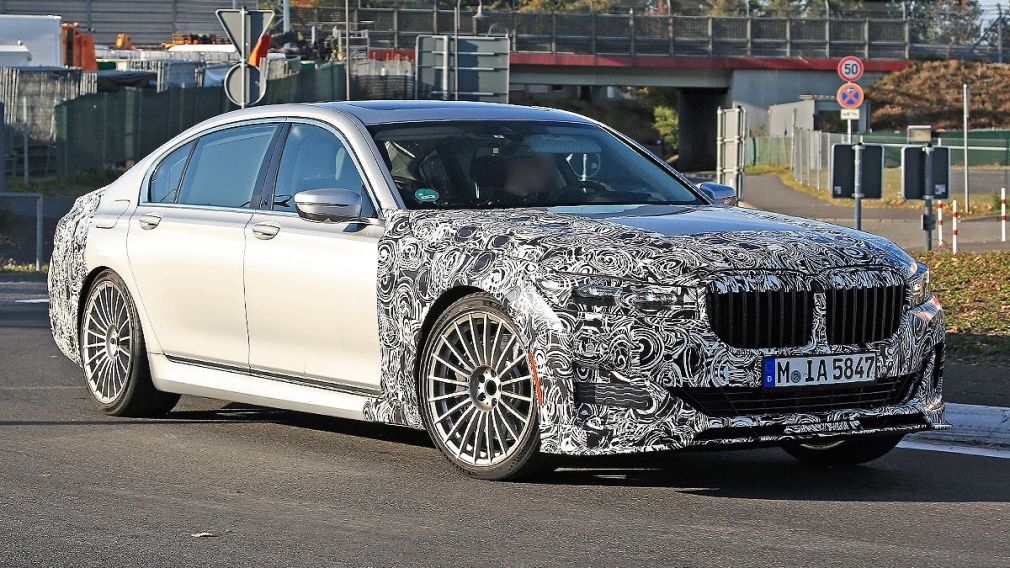 Alpina B7 Facelift (2019): Erlkönig