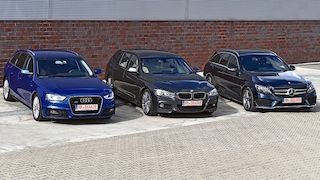 BMW 320d Touring, Audi A4 Avant, Mercedes C 220 T BlueTec