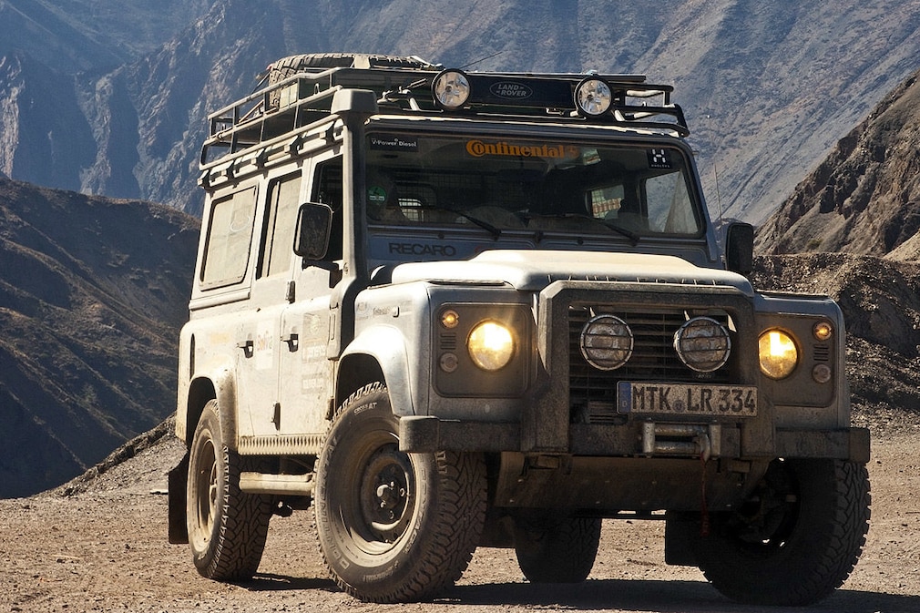 Erlkönig Land Rover Defender