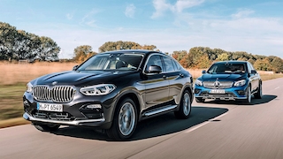 BMW X4 Mercedes GLC Coupé