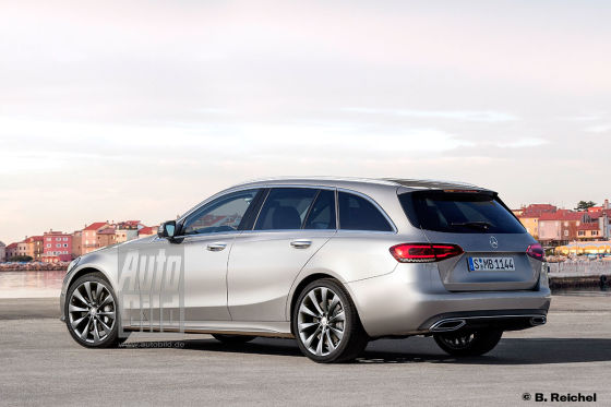 Mercedes C-Klasse Illustration