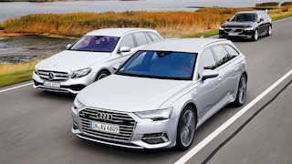 Audi A6 Avant Mercedes E-Klasse T- Modell Volvo V90