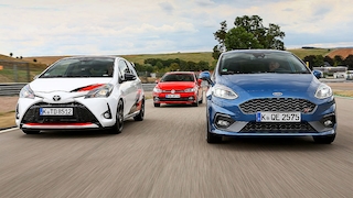 Ford Fiesta ST Toyota Yaris GRMN VW Polo GTI