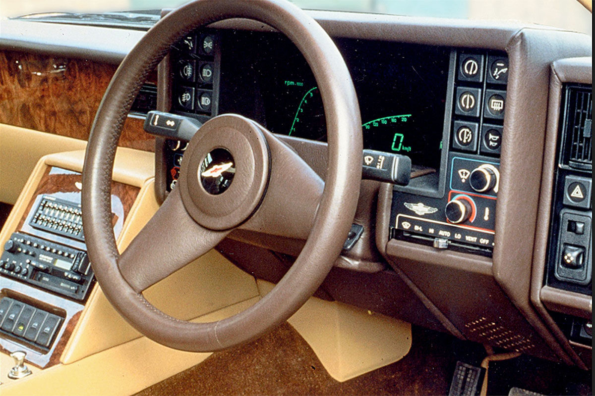 historische Digital-Cockpits