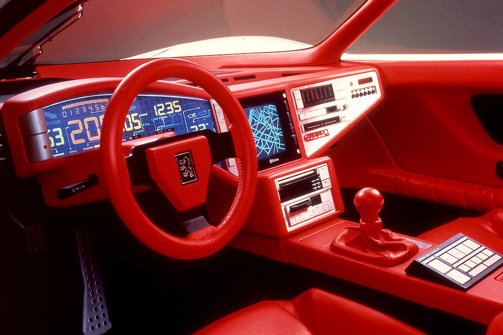 historische Digital-Cockpits: 70er, 80er, 90er