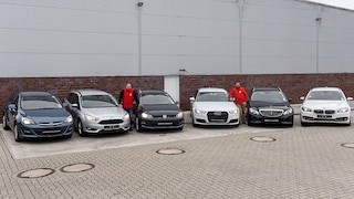 Opel Astra Sports Tourer, Ford Focus Turnier, VW Golf Variant, Audi A6 Avant, Mercedes E-Klasse T-Modell, BMW 5er Touring