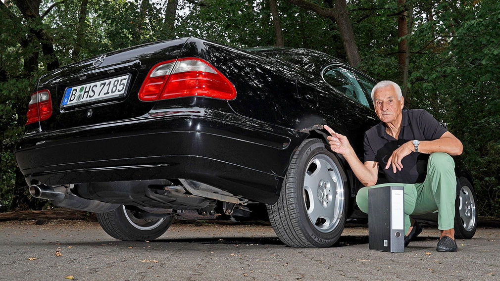 Mercedes CLK mit Rost-Problem