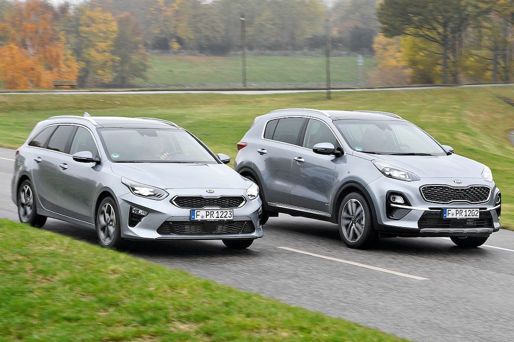 Kia Ceed SW Kia Sportage