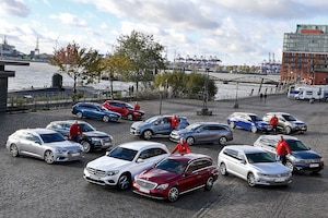 Sechs Auto-Paare im Vergleich