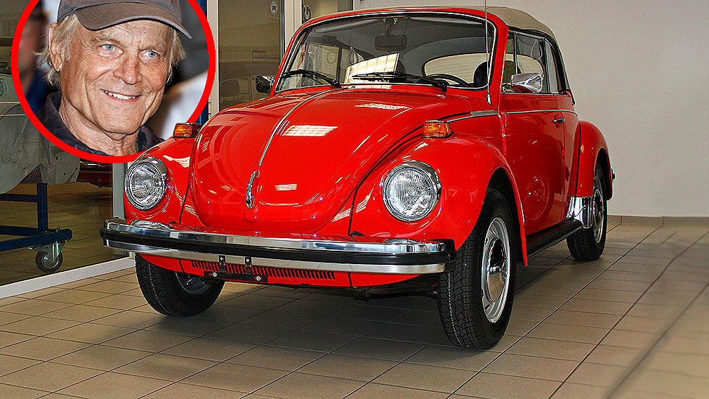 VW Käfer von Terence Hill wird verkauft VW Käfer von Terence Hill wird verkauft