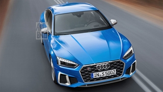Audi A5 Facelift Illustration